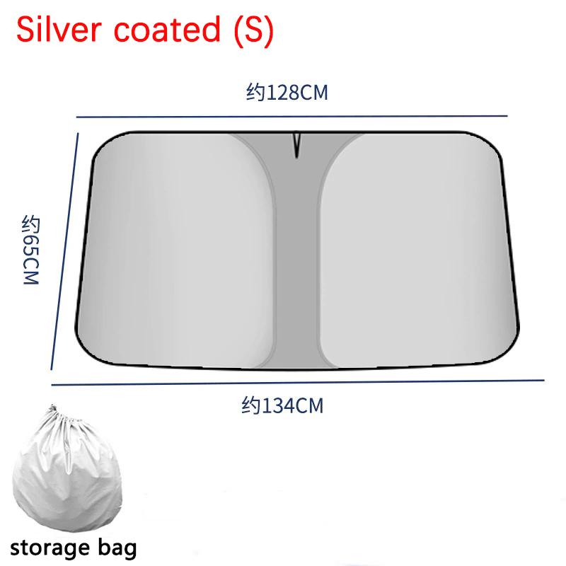2024 Чехол-шторка от солнца на автомобильное стекло Солнцезащитный козырек Защита лобового стекла Складная шторка для автомобиля Защита от УФ-лучей Стайлинг