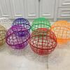 Ball-Shaped Chicken Cage Outdoor Spherical Chicken Coop Poultry Protection Cage Pigeon Rabbits Duck Safe Walking Net for Pet Safety Yard Farm Use