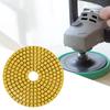 4-дюймовый круглый быстрый полирующий алмазный шлифовальный диск высокой твердости, полировальные подушечки для мрамора