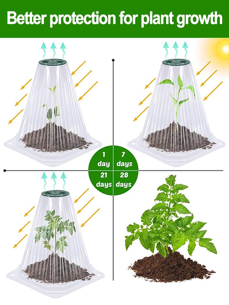 10-20 шт. Защитный чехол для растений в саду, многоразовый чехол для растений, защищенный от насекомых и морозной погоды, чехлы для защиты растений