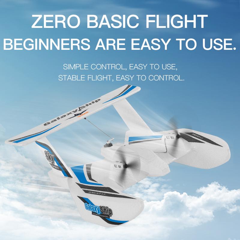 KF603 RC Glider EPP Foam 2.4G 3CH Radio Control Sea And Air RC Plane Water Land Flying Boat Airplane Toys Gift For Boys