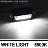 SEAMETAL Car 12V-24V Tail Rear 6LED Number License Plate Light Truck Lorry License Plate Lamp 1/2PC