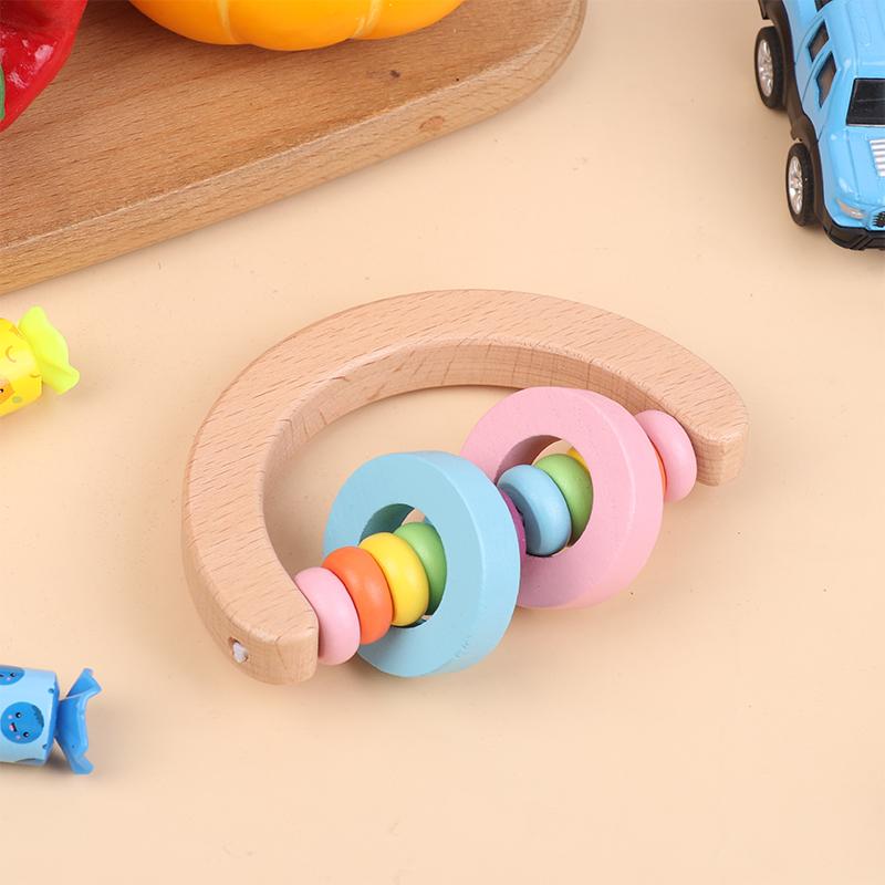 Детский ручной звонящий инструмент, игрушка, деревянные музыкальные инструменты, детская погремушка, игрушки для раннего развития, игрушки для тренировки хватания