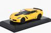 Модель-копия Corvette 1/43 CORVETTE Z06 2017 (желтый) с чехлом [Параллельный импорт]