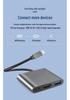 Многопортовый USB-C концентратор HDMI с USB 3.0 и док-станцией Type-C