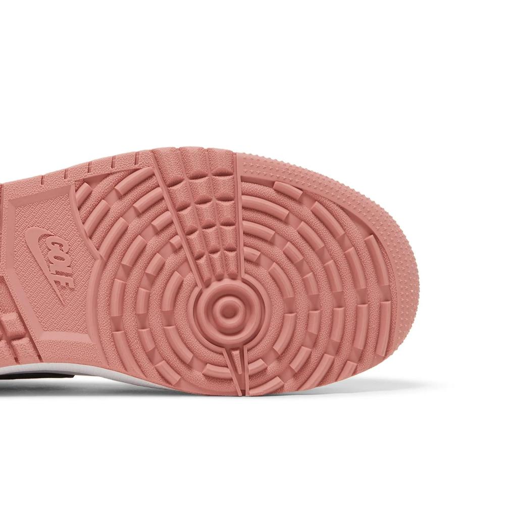 Air Jordan 1 Low Golf 'Rust Pink' (Unisex) White / Rust Pink / Black Casual Shoes DD9315 106
