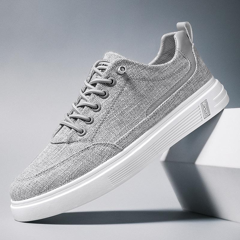 Мужская обувь 2024 Весна Новые мужские кроссовки Льняная обувь Универсальная спортивная и повседневная обувь Обувь для мужчин Zapatillas De Hombre