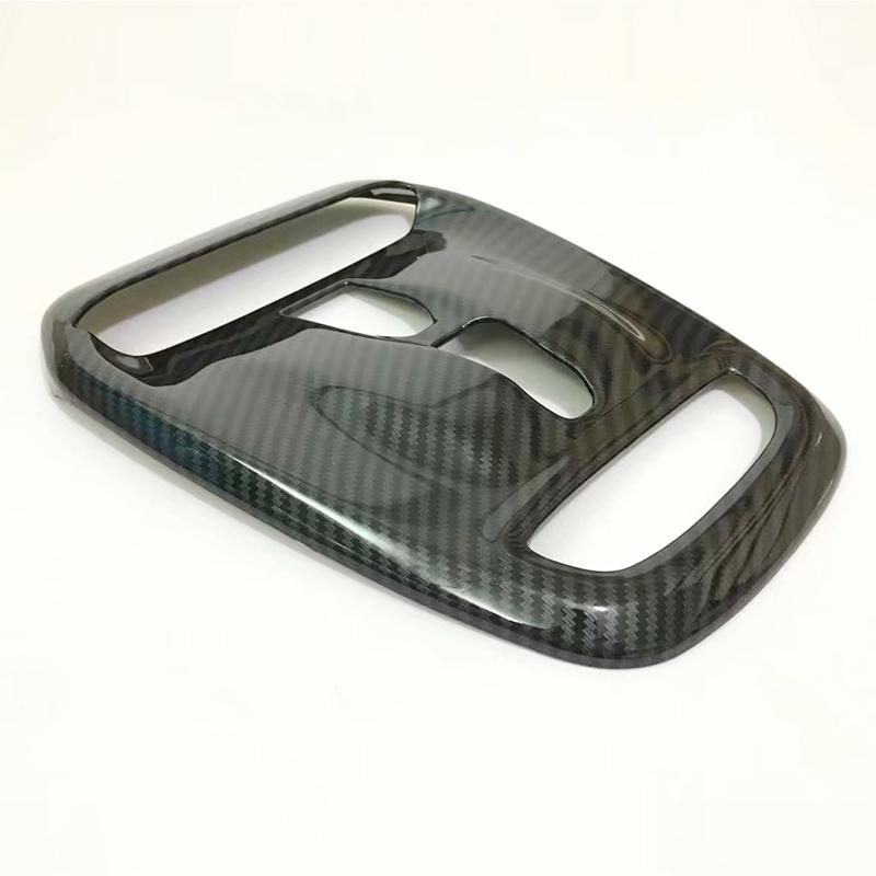 ABS углеродное волокно для Volvo XC60 2018 аксессуары авто передний абажур для чтения рамка панель декоративная крышка отделка автомобиля