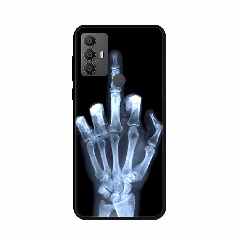 For Alcatel 1V 2021 Case 6002A 6002D Cool Fashion Soft TPU Silicone Bumper Fundas for Alcatel 1V (2021) Capa for Alcatel1v 1 V
