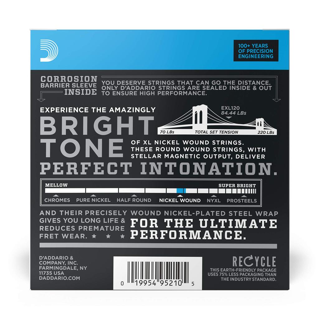 Струны для электрогитары Nickel SuperLight 10 комплектов D'Addario .009-.042 EXL120-10P []