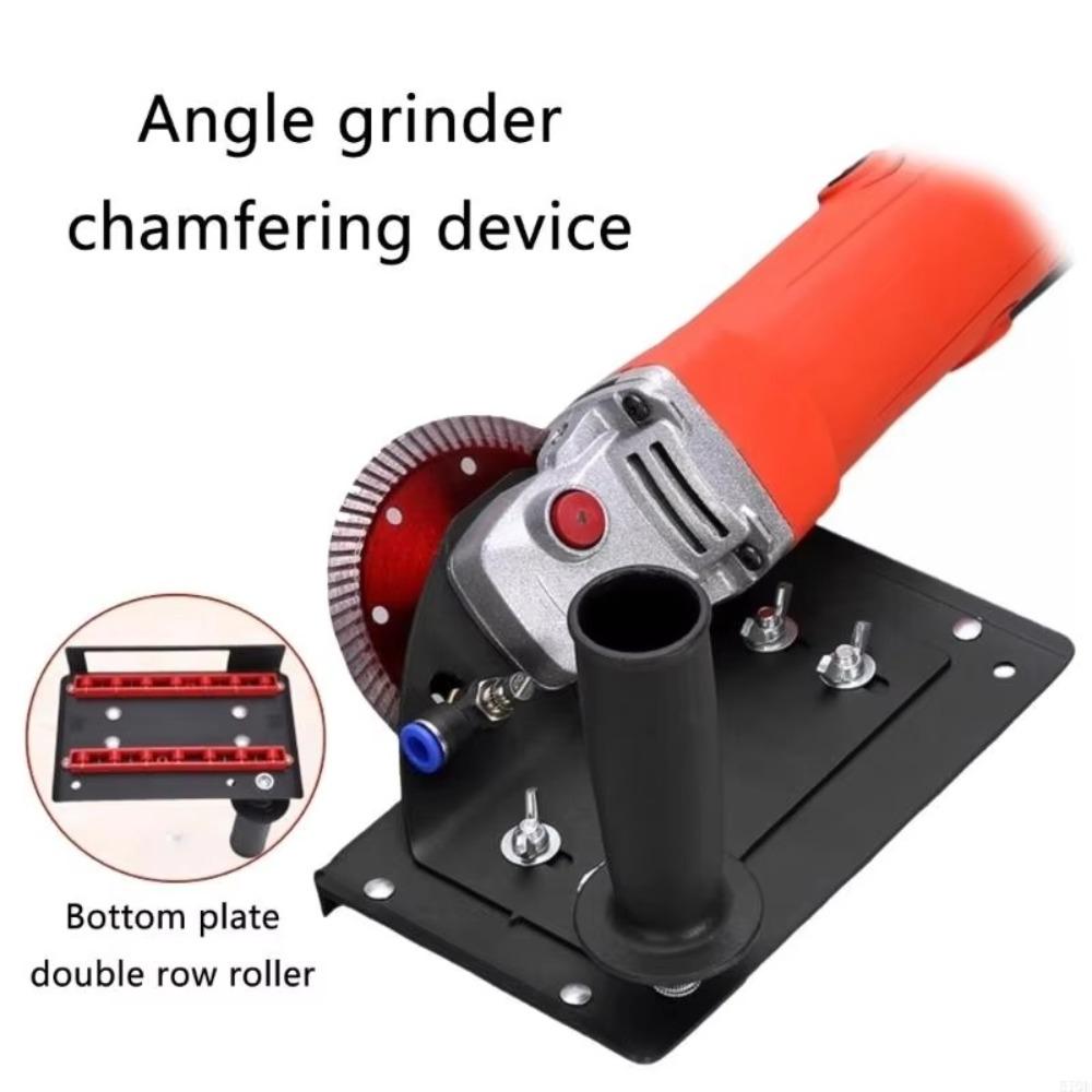 Боковая рукоятка 45° Подставка для снятия фаски с плитки Вспомогательная подставка для угловых шлифовальных машин Инструмент для снятия фаски