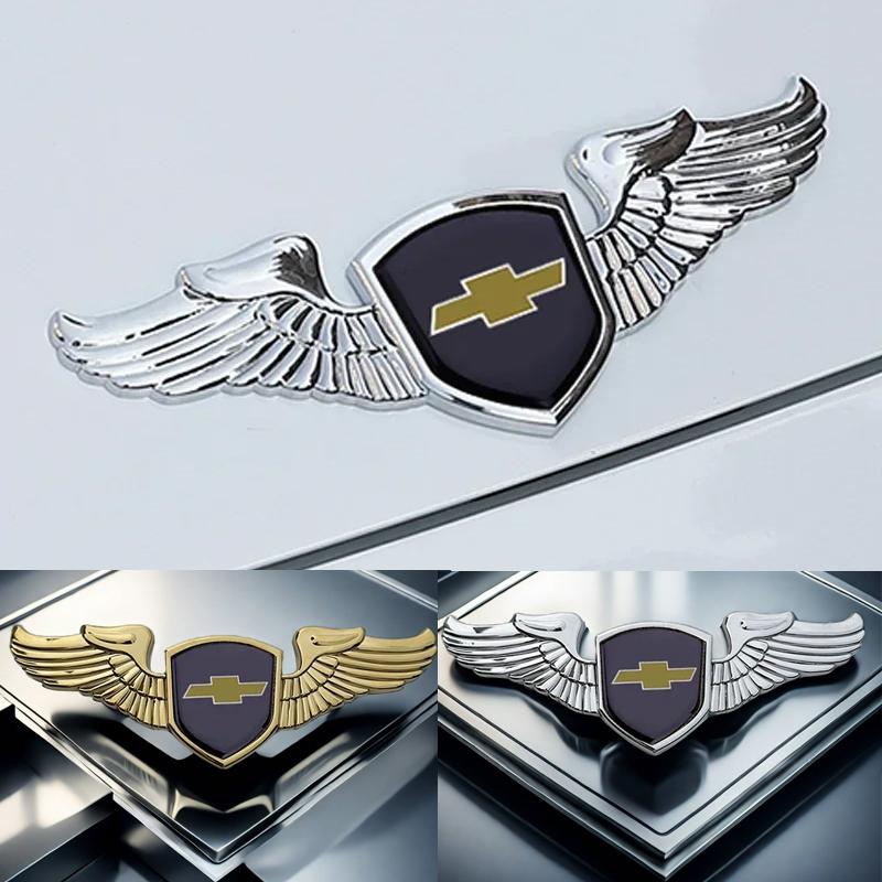 Для Chevrolet AVEO CAPTIVA COLORADO CRUZE IMPALA LACETTI MALIBU ORLANDO Автомобильный Передний Капот Значок 3D Наклейка Багажник Значок Декаль