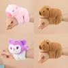 Soft And Cuddly Cartoon Animal Plush Capybara Slap Bracelet For Children