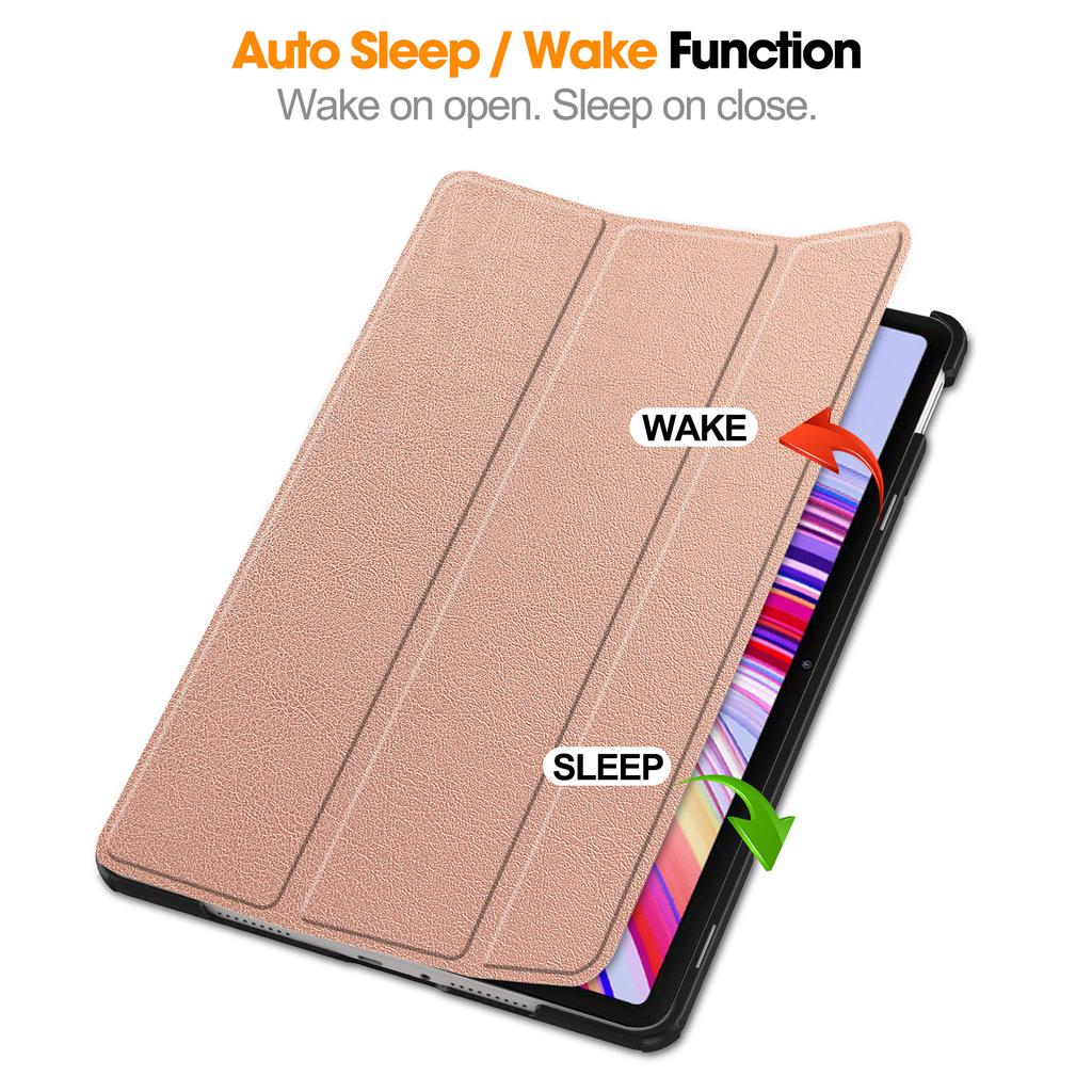 Трехстворчатый защитный чехол для Redmi Pad Pro 12,1 дюйма 2024 с режимом сна