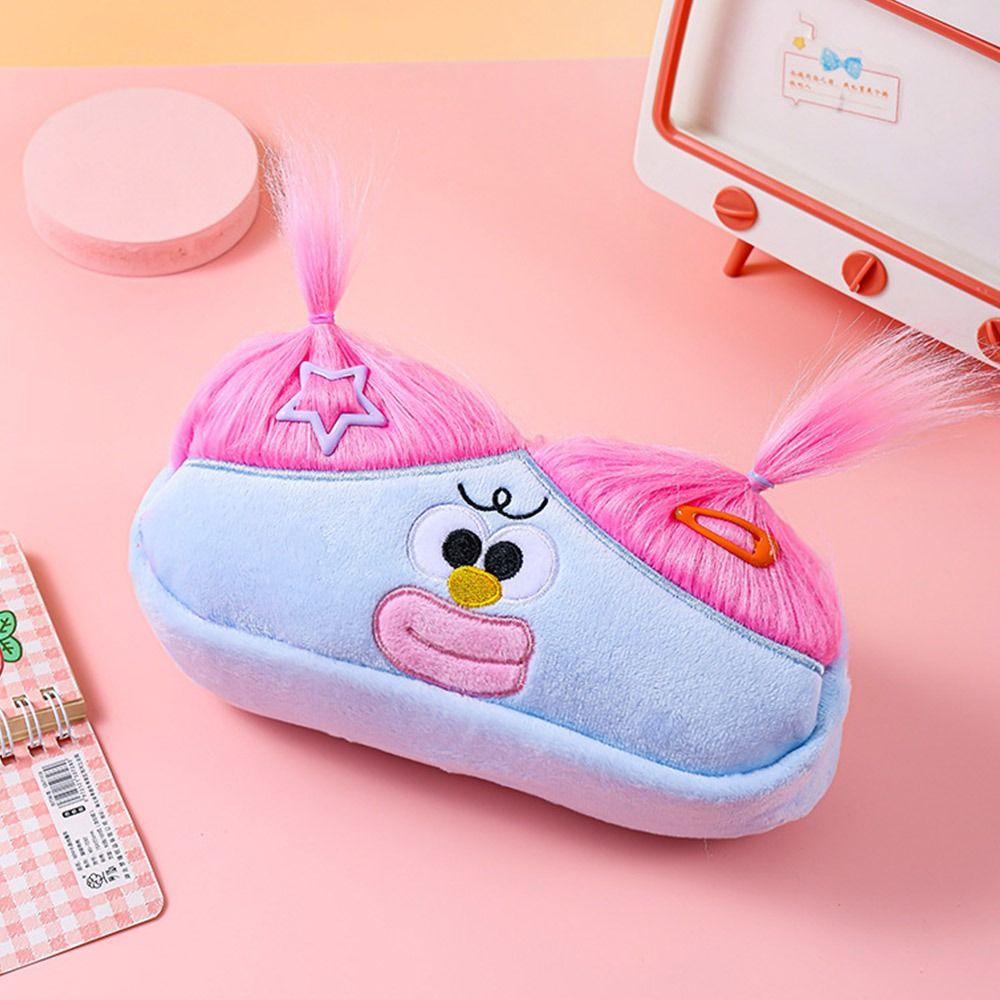 Канцелярский органайзер, сумка для ручек, милый мультяшный пенал, креативная сумка для хранения ручек