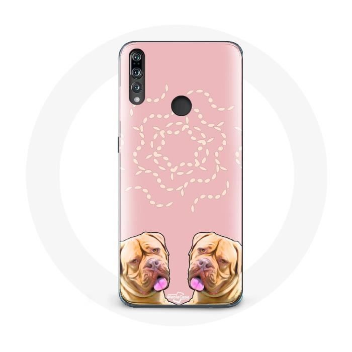 Чехол - Huawei - P30 Lite - Бордоский дог - Симметричный - Мягкий