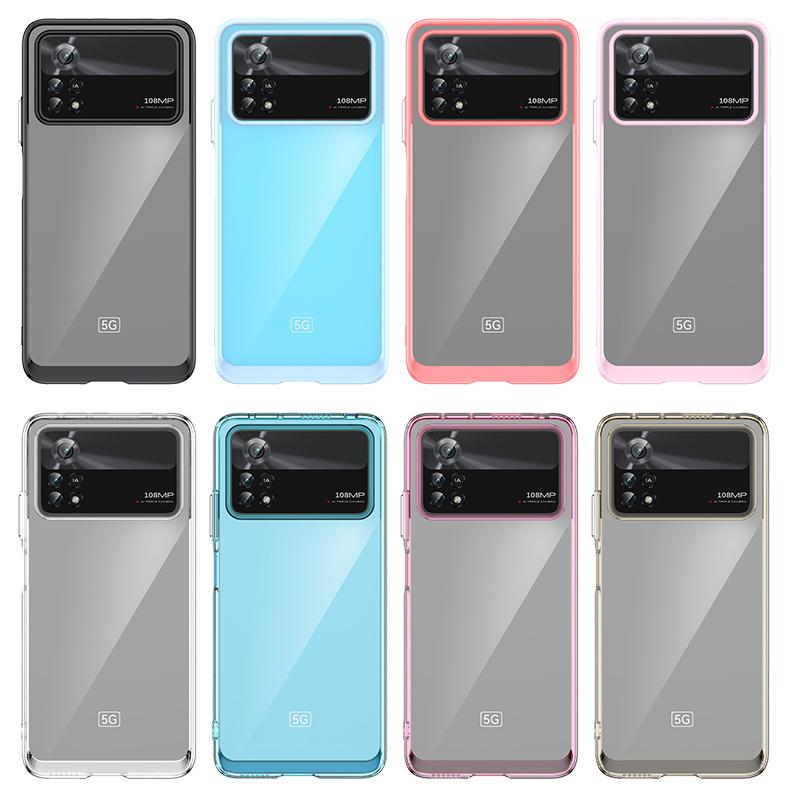 Flexible Frame Case for Xiaomi Poco X4 Pro 5G – Black, Outer Space Series