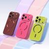 Магнитный кожаный чехол для телефона Для For Iphone 17 11 12 13 14 1 16 17 Pro Max Plus Официальный ударопрочный защитный чехол