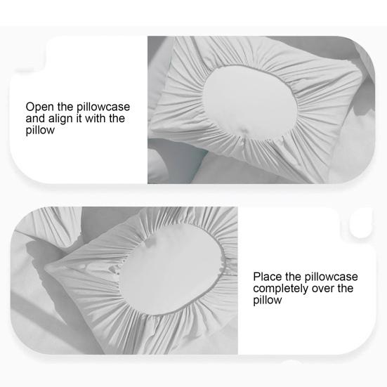 Disposable Pillowcase Solid Color Non-woven Fabric Friction-Free Surface Hair Protection Anti-Wrinkle Pillow Cover Travel Business Trip Hotel Train