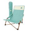 LOGOS Life Cross Chair 73311002 Light Blue Outdoor Folding Camping Chair (Colorful Logos)
