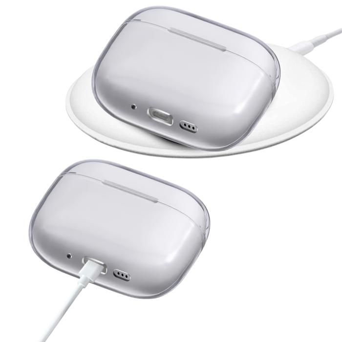 Прозрачный силиконовый чехол Compatible с Airpods 4 - Защита от царапин и ударов Phonillico®