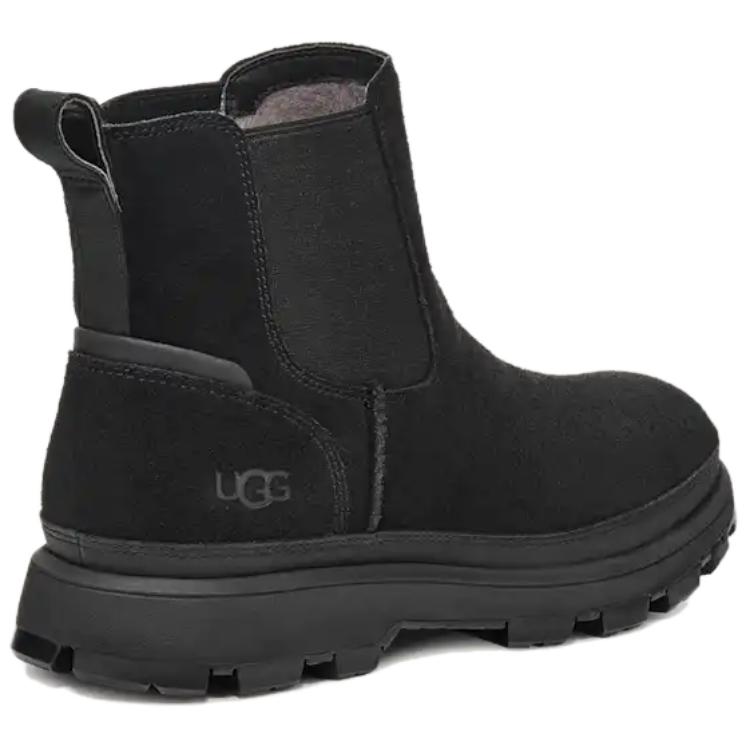 UGG Premiere Comfortable Versatile Short Chelsea Boots Men Boots Black 1166764-BLK