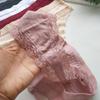 Sexy Women Solid Color Lace Thong Comfortable Cotton Underwear