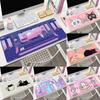 Cute Japan Cat Mouse Pad Large Area Gamer Mousepad DeskMat Laptop Computer Gaming Art Kawaii Carpet Play Anime Office Mice Mat