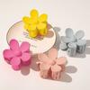 2pcs Women Cute Big Flower Hair Claw Shaped Clip Ladies Girls Candy Colors HairClips~