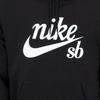 Nike Alphabet Logo Print Long Sleeve Hoodie Men Tops Black CW4383-010
