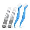 6Pcs Air Conditioner Fin Comb Cleaner Kit Coil Cleaning Brush Fin Combs Condenser Straightener Evaporator Comb Repair