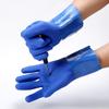 Upgraded Thickened Labor Protection Rubber Gloves Dipped Industrial Rubber Waterproof, Oil-Proof, Acid And Alkali-Resistant Full Rubber Dipped Plastic