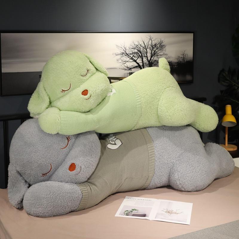 Большой свитер Собака Подушка Плюшевая игрушка Кукла Большая собака Кукла Девочка Спящая Успокаивающая кукла