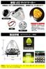 Rikopin Side Marker Lamp with Shoulder Light /24V Clear Lens Bus Marker Track Marker Crystal Lens Diamond Cut (White)