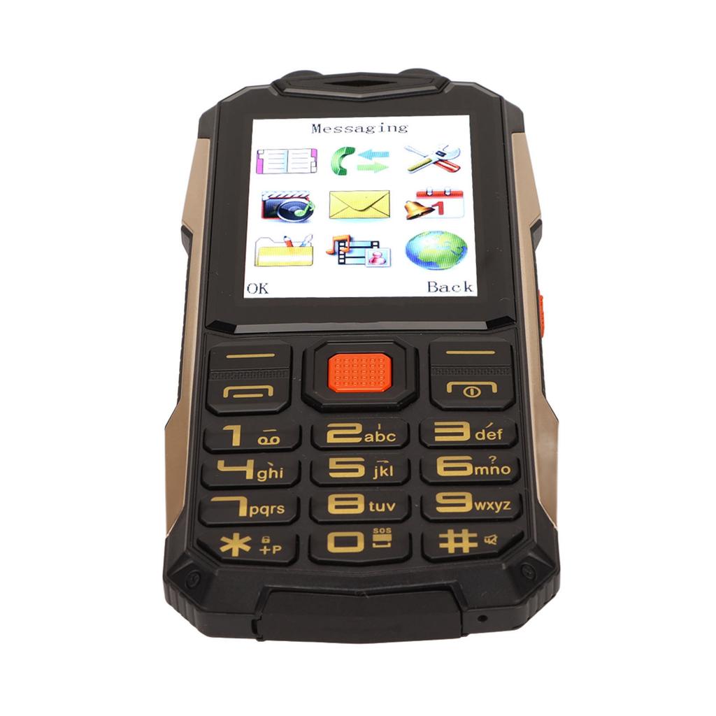 Прямой мобильный телефон ультратонкий 2G сеть две карты двойной режим ожидания 4800 мАч черный для пожилых людей