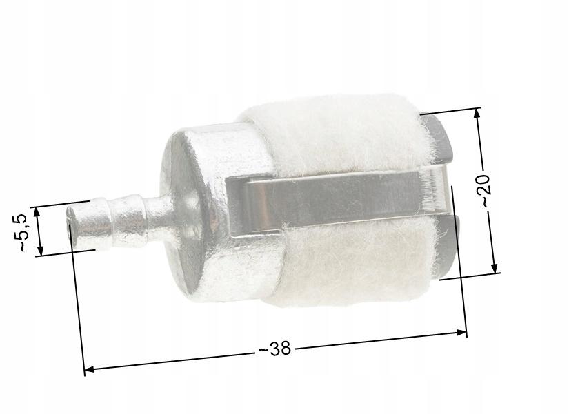 Fuel Filter Saws Brushcutters Nac Steel Flora Victus Demon Sps And Others