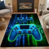 Blue Green Carpet GamePad 3D Printed Living Room Bedroom Decor Kid Non-slip Parlor Floor Mat Surface Smooth Carpet Birthday Gift