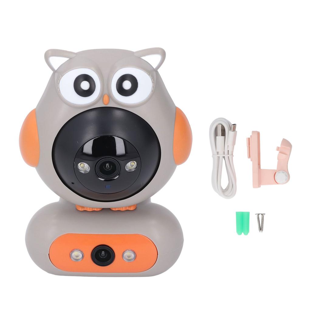 Home Security Camera 2.4G 1080P Dual Lens 2 Way Talk 360 Deg Panoramic View Support Phone APP WiFi