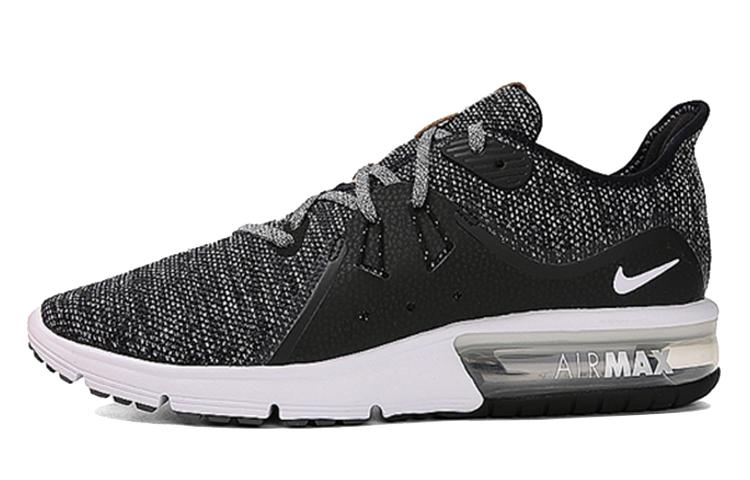 Nike Air Max Sequent 3 Черный Белый Темно-серый 921694-011
