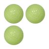 3/5Pcs Reusable Fluorescent Golf Balls  Bright Night Luminously Golf Balls Portable Glow Golf Balls for Training Hitting