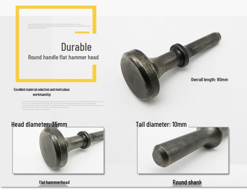 Набор инструментов для снятия соединений и шаровых опор пневматическим зубилом