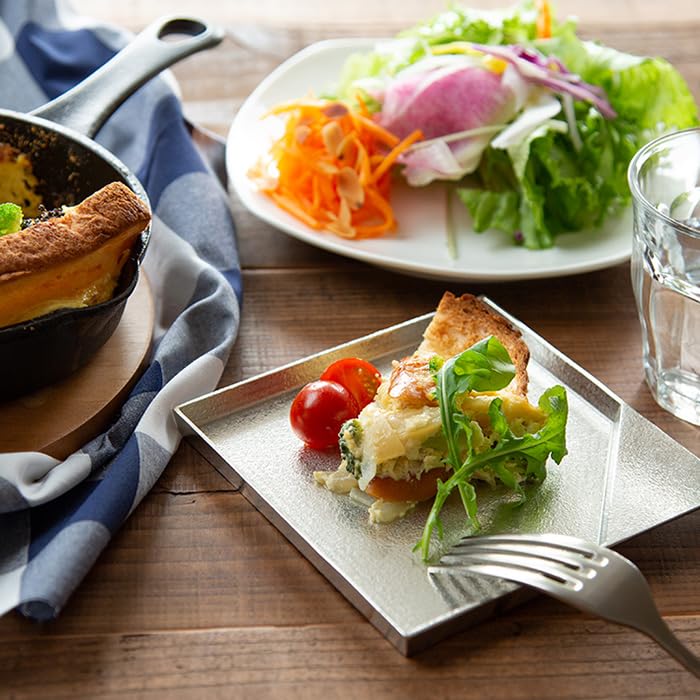 Поднос для закусок Nousaku KAKU S 501924 - - [100% олово]