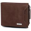 RIGOHILL Куба-коричневый кожаный мужской кошелек | Мужской кошелек с RFID-блокировкой | Кошельки Мужские Кожаные