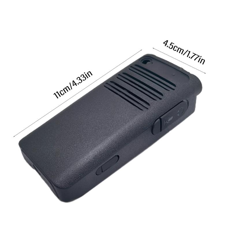 Replacement Repair Housing Cover Shell Sheaths Front Case with Knob for DEP250 CP100D WalkieTalkie