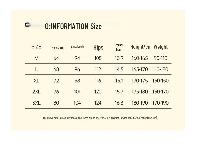 MMOPTOP Men's Multi-Pocket Casual Pants