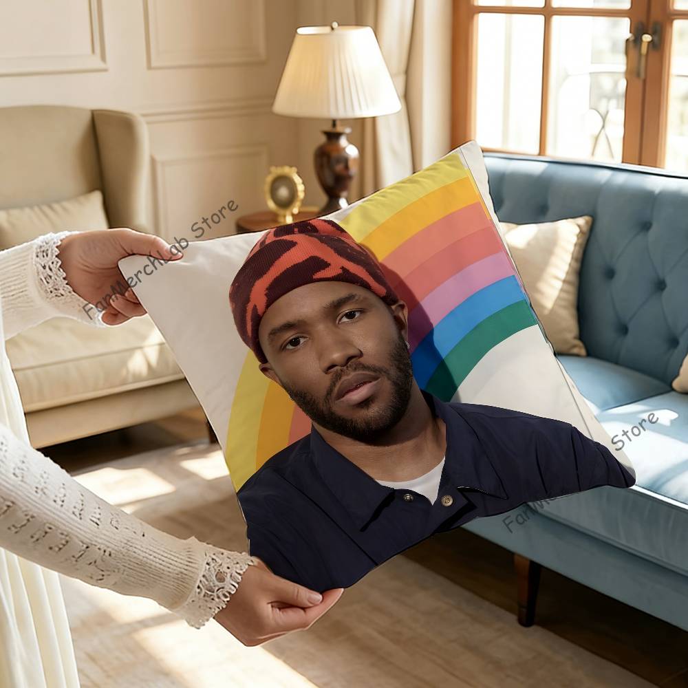 FFrank OOceanS Pillowcase Pillowslip Cushion Plush Boys Girls Cartoon Anime Kawaii Decoration Kids Birthday Cute Gifts