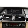 Для BMW X5 X6 E70 E71 Аксессуары Салон Автомобиля Панель Консоли CD Кондиционера Декоративная Накладка Отделка Углеродное Волокно Стайлинг Автомобиля