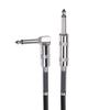 6.35mm To 6.35mm Mono Cable, Standard Plug, Male To Male, for Connecting Mixers, Guitars, Amplifiers, Speakers, Etc. (3M)