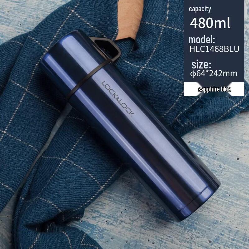 LOCK&LOCK Вакуумная изотермическая бутылка из нержавеющей стали 316