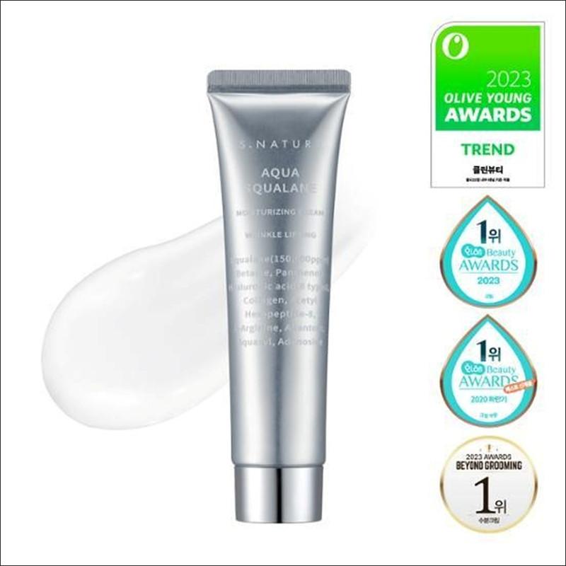 S NATURE AQUA SQUALANE Увлажняющий крем 60 шт.